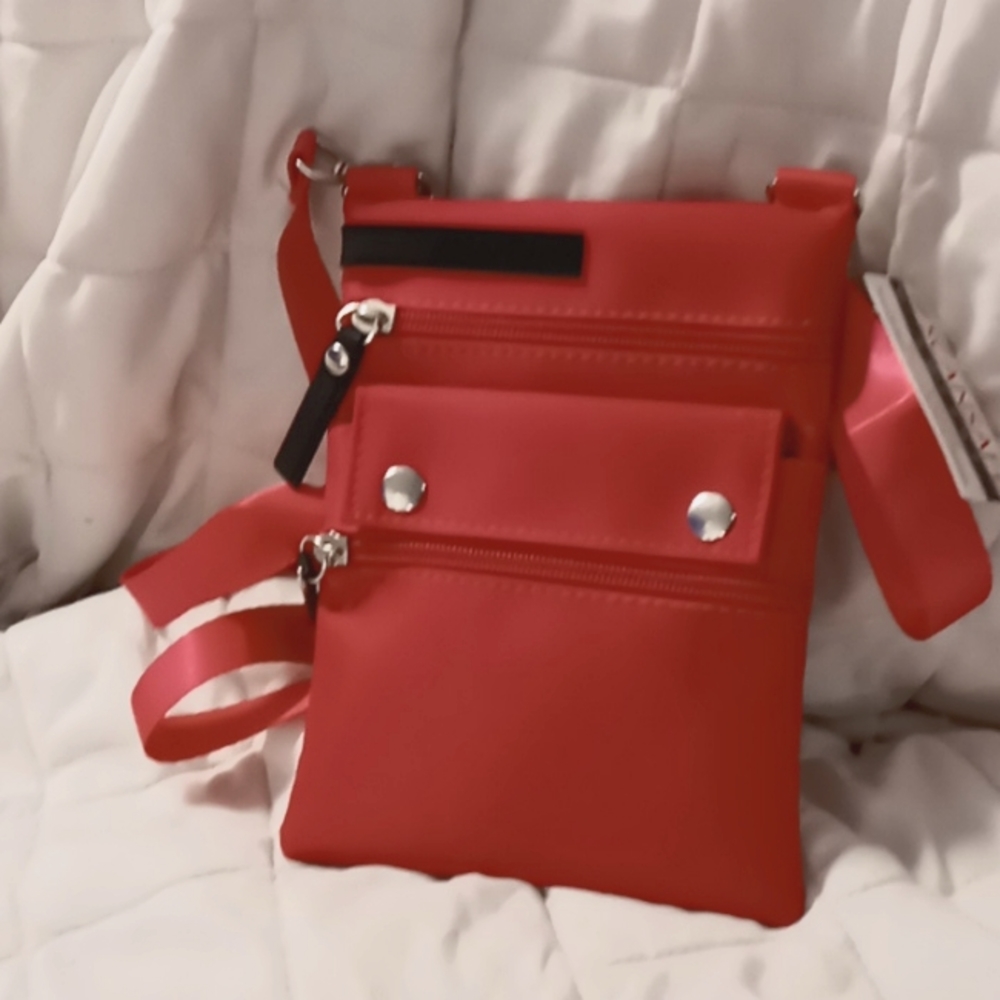 Scansafe crossbody hot pink